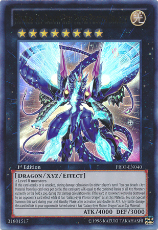 Number 62: Galaxy-Eyes Prime Photon Dragon [PRIO-EN040] Ultra Rare | Odin's Place