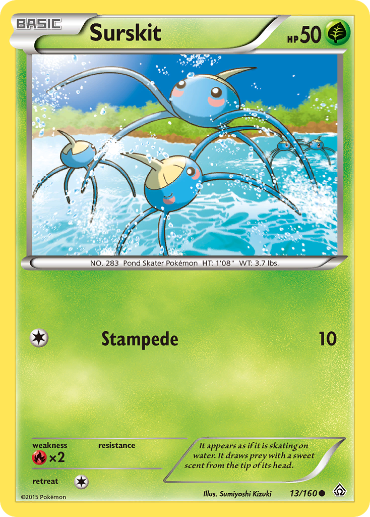 Surskit (13/160) [XY: Primal Clash] | Odin's Place