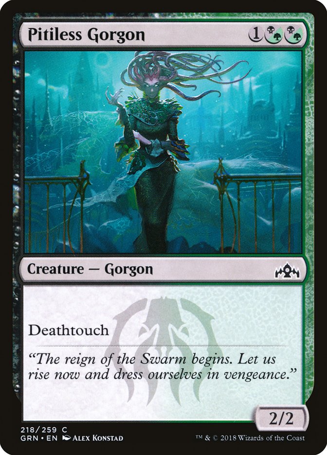 Pitiless Gorgon (218) [Guilds of Ravnica] | Odin's Place