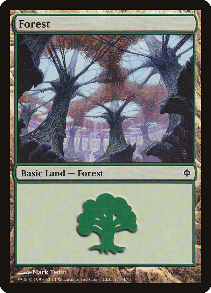 Forest (175) [New Phyrexia] | Odin's Place