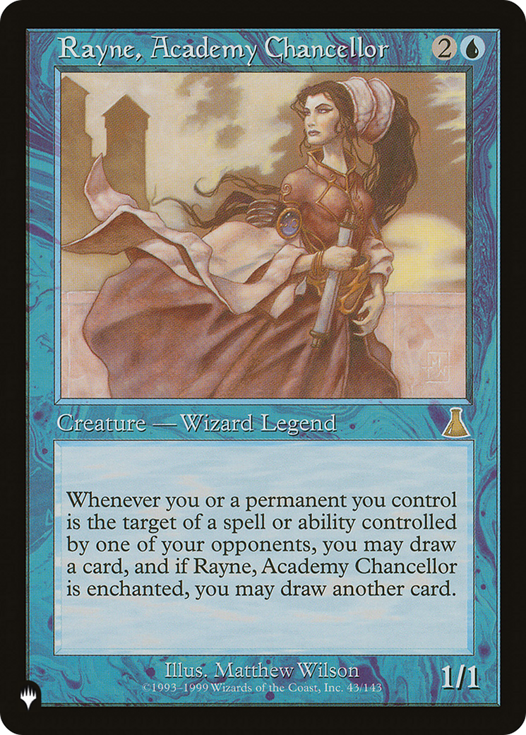 Rayne, Academy Chancellor [The List] | Odin's Place