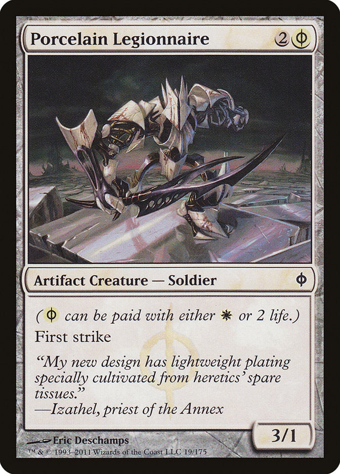 Porcelain Legionnaire (19) [New Phyrexia] | Odin's Place