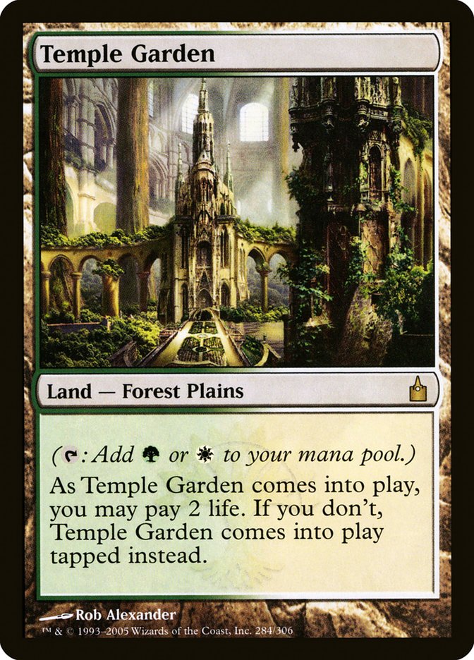 Temple Garden (284) [Ravnica: City of Guilds] | Odin's Place