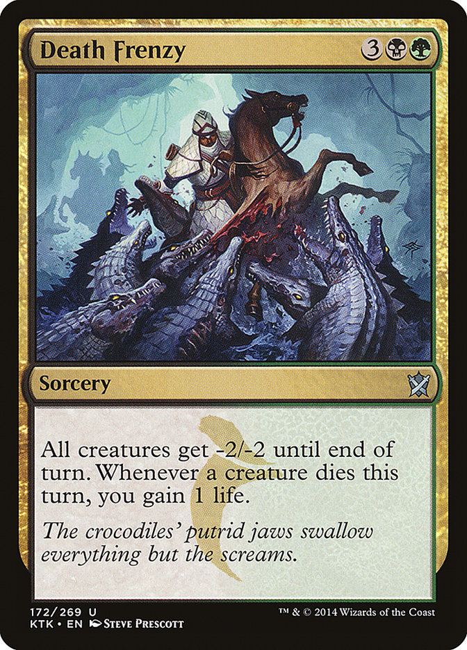 Death Frenzy (172) [Khans of Tarkir] | Odin's Place