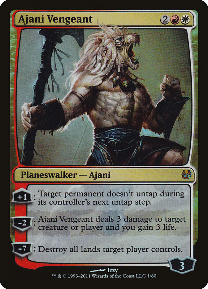 Ajani Vengeant (1) [Duel Decks: Ajani vs. Nicol Bolas] | Odin's Place