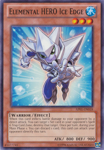 Elemental HERO Ice Edge [AP01-EN018] Common | Odin's Place