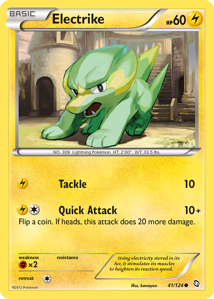 Electrike (41/124) [Black & White: Dragons Exalted] | Odin's Place