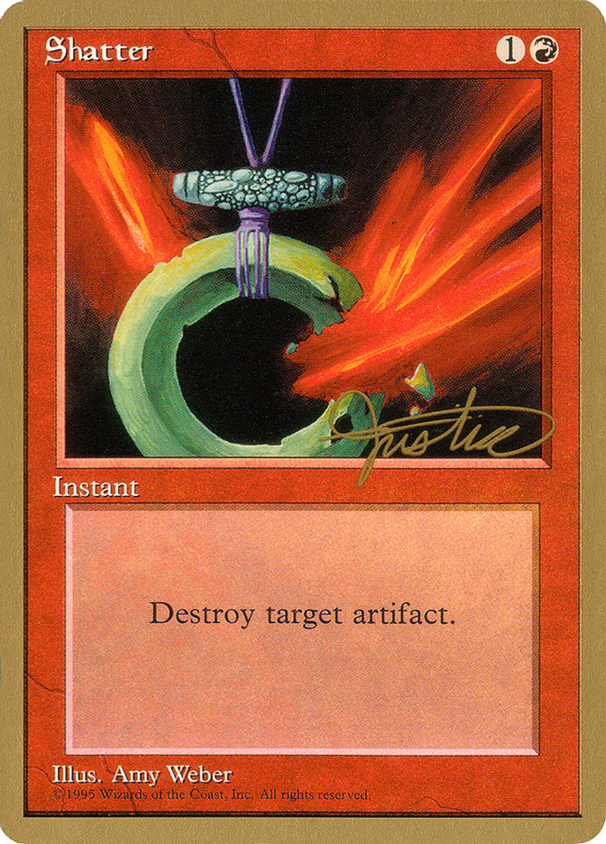 Shatter (Mark Justice) [Pro Tour Collector Set] | Odin's Place