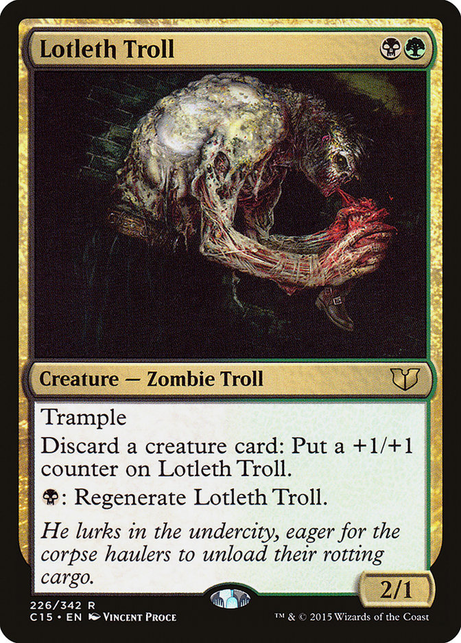 Lotleth Troll (226) [Commander 2015] | Odin's Place