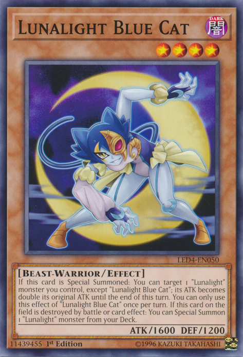 Lunalight Blue Cat [LED4-EN050] Common | Odin's Place