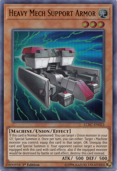 Heavy Mech Support Armor [LCKC-EN023] Ultra Rare | Odin's Place