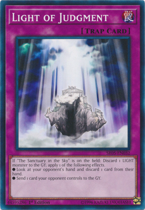 Light of Judgment [SR05-EN032] Common | Odin's Place