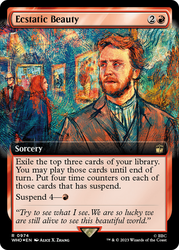 Ecstatic Beauty (Extended Art) (Surge Foil) [Doctor Who] | Odin's Place