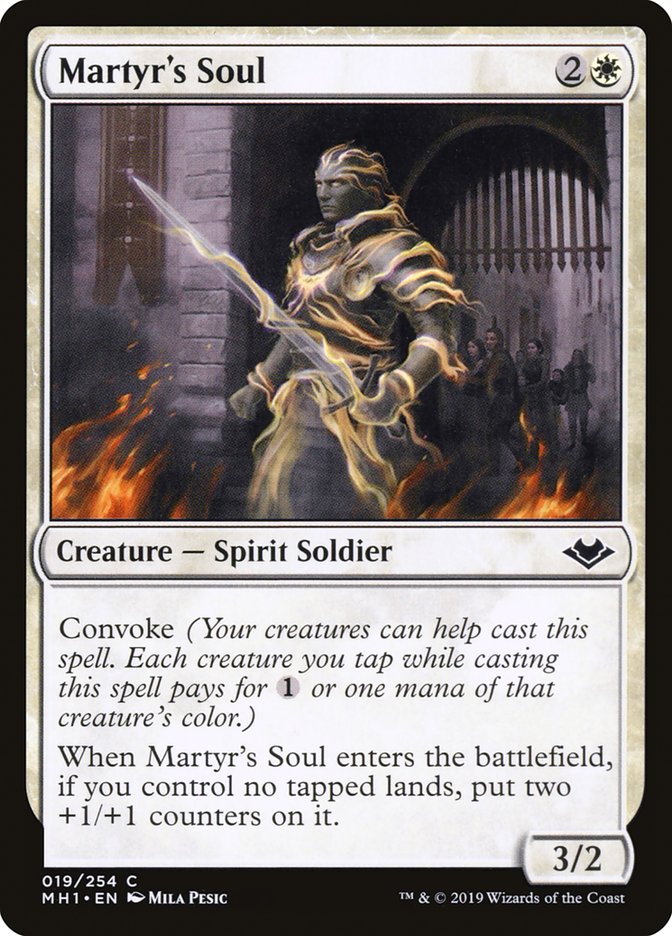 Martyr's Soul (19) [Modern Horizons] | Odin's Place