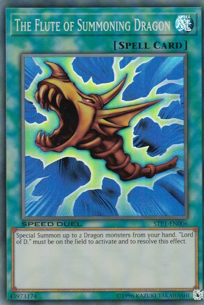 The Flute of Summoning Dragon [STP1-EN006] Super Rare | Odin's Place