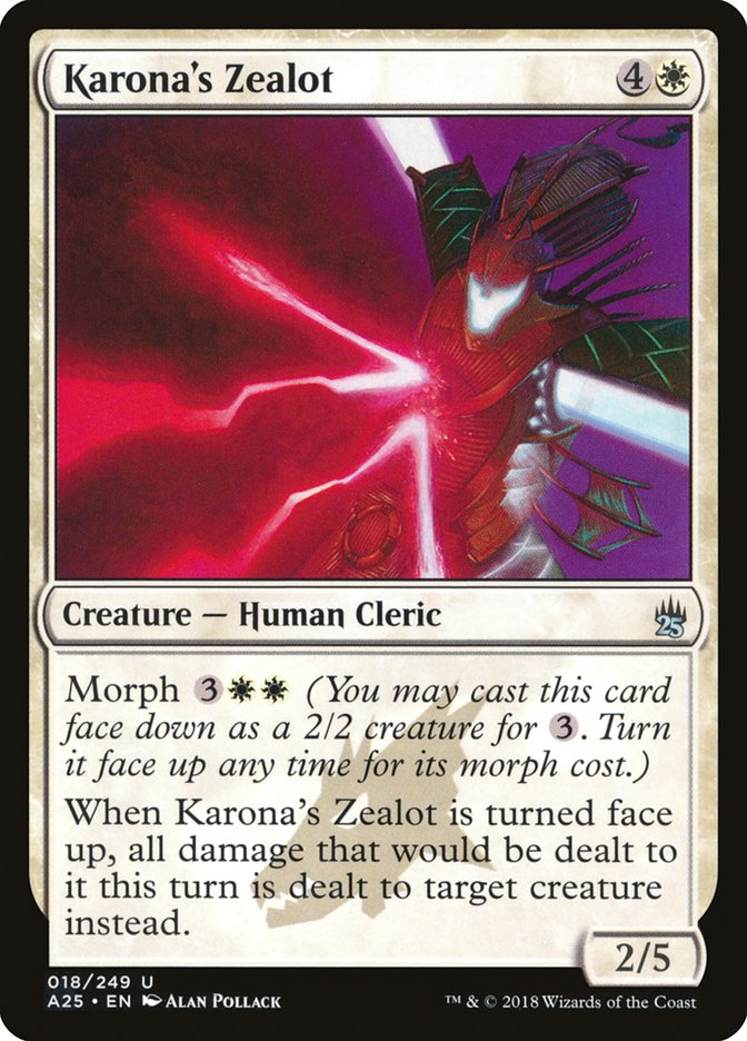Karona's Zealot (18) [Masters 25] | Odin's Place