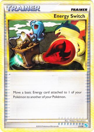 Energy Switch (21/30) [HeartGold & SoulSilver: Trainer Kit - Gyarados] | Odin's Place