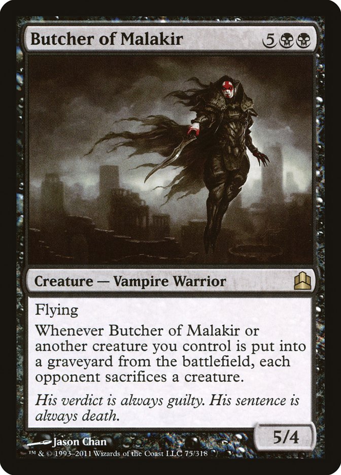 Butcher of Malakir (75) [Commander 2011] | Odin's Place
