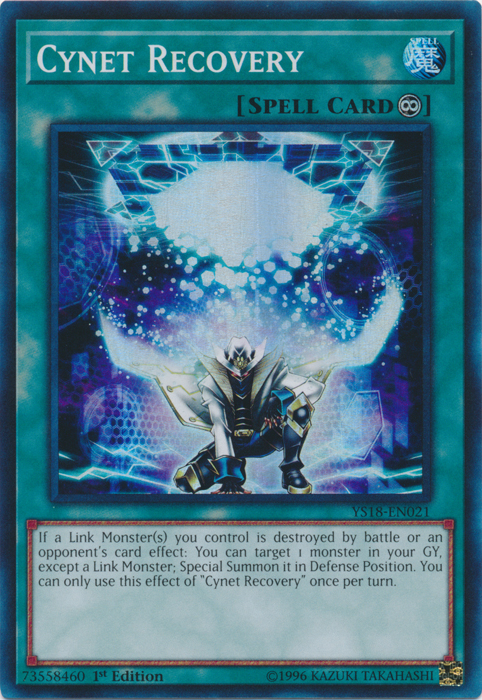 Cynet Recovery [YS18-EN021] Super Rare | Odin's Place