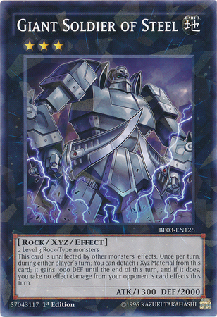 Giant Soldier of Steel [BP03-EN126] Shatterfoil Rare | Odin's Place