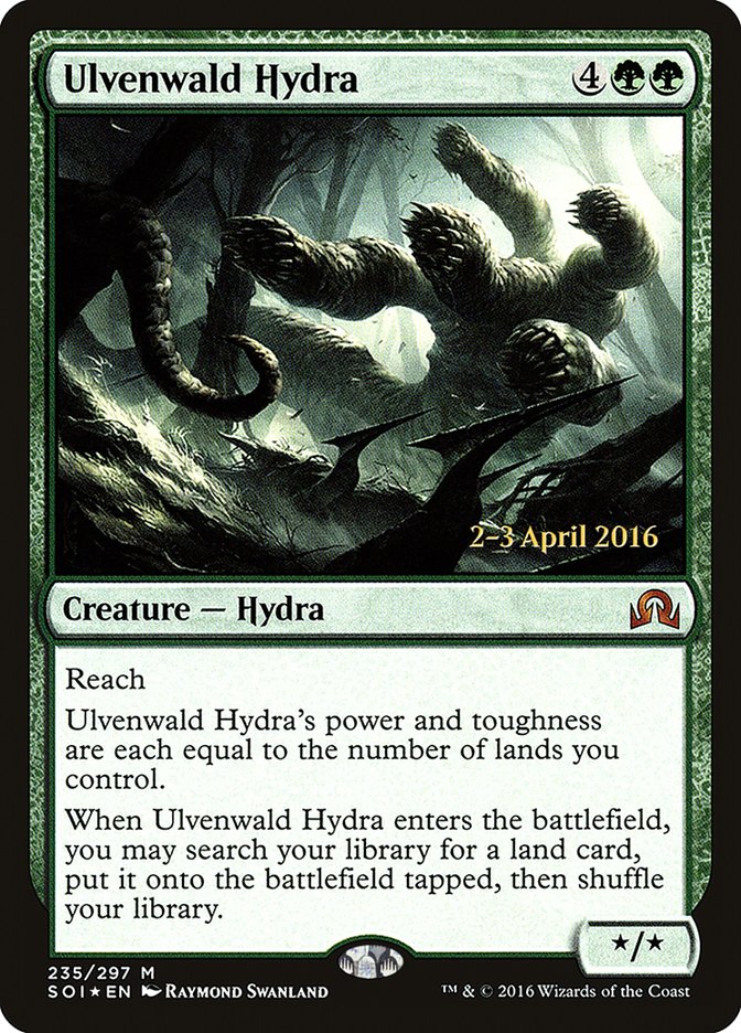 Ulvenwald Hydra (235) [Shadows over Innistrad Prerelease Promos] | Odin's Place