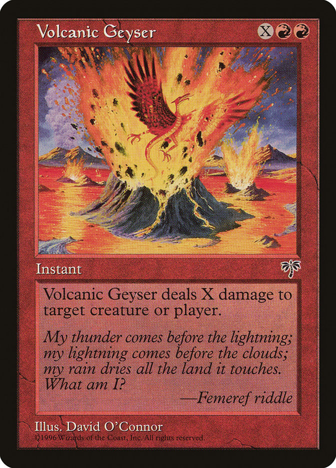 Volcanic Geyser (202) [Mirage] | Odin's Place