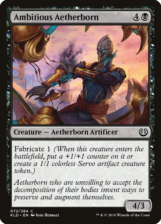 Ambitious Aetherborn (72) [Kaladesh] | Odin's Place