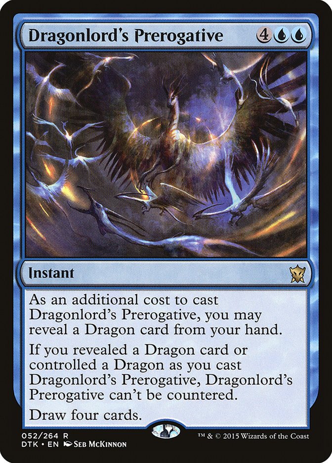 Dragonlord's Prerogative (52) [Dragons of Tarkir] | Odin's Place