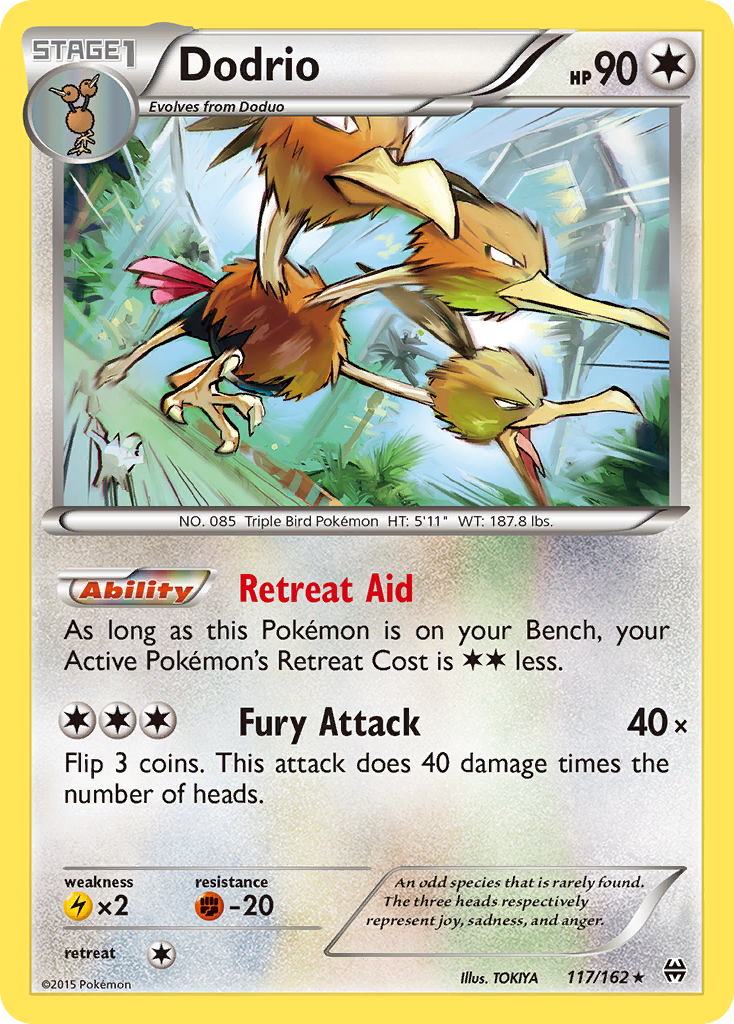 Dodrio (117/162) [XY: BREAKthrough] | Odin's Place