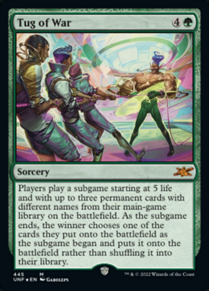 Tug of War (Galaxy Foil) [Unfinity] | Odin's Place