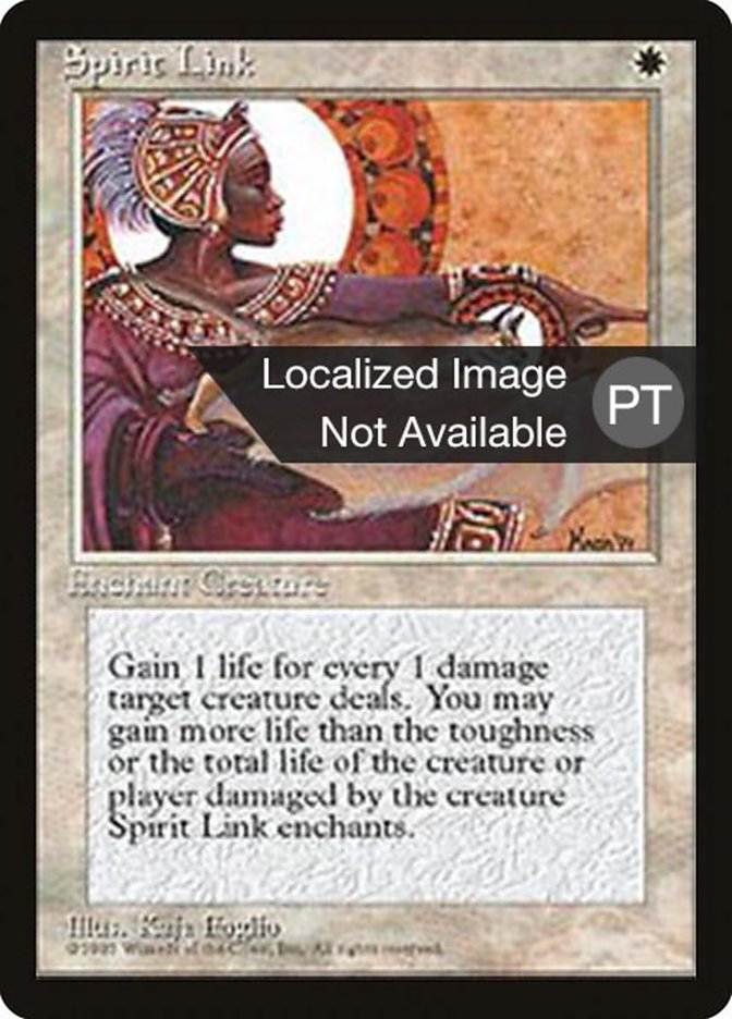 Spirit Link [Fourth Edition (Foreign Black Border)] | Odin's Place