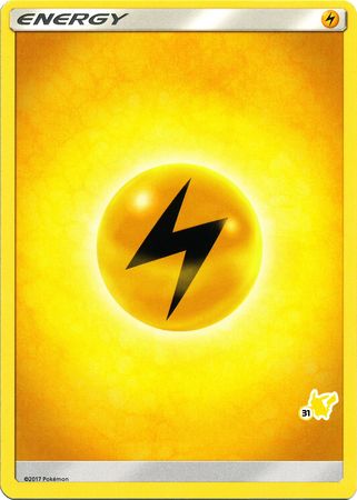 Lightning Energy (Pikachu Stamp #31) [Battle Academy 2020] | Odin's Place