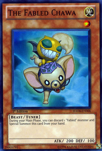 The Fabled Chawa [HA04-EN006] Super Rare | Odin's Place
