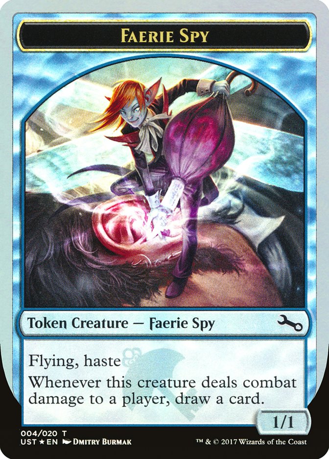 Faerie Spy Token (4) [Unstable Tokens] | Odin's Place