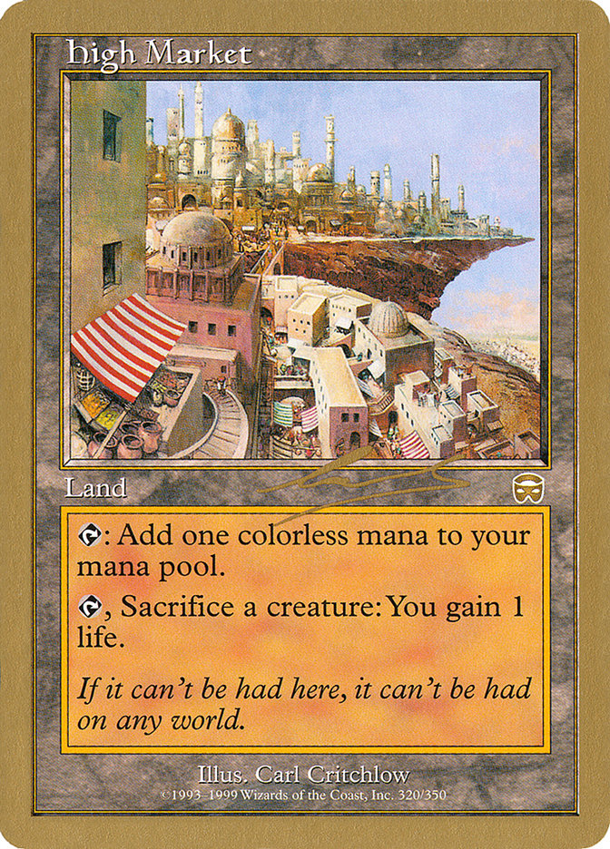 High Market (Nicolas Labarre) [World Championship Decks 2000] | Odin's Place