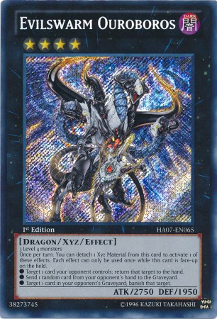 Evilswarm Ouroboros [HA07-EN065] Secret Rare | Odin's Place
