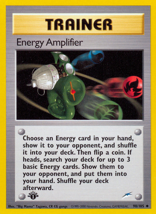 Energy Amplifier (98/105) [Neo Destiny 1st Edition] | Odin's Place
