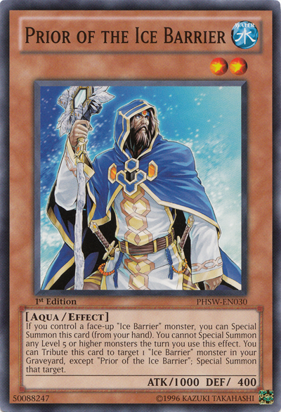 Prior of the Ice Barrier [PHSW-EN030] Common | Odin's Place