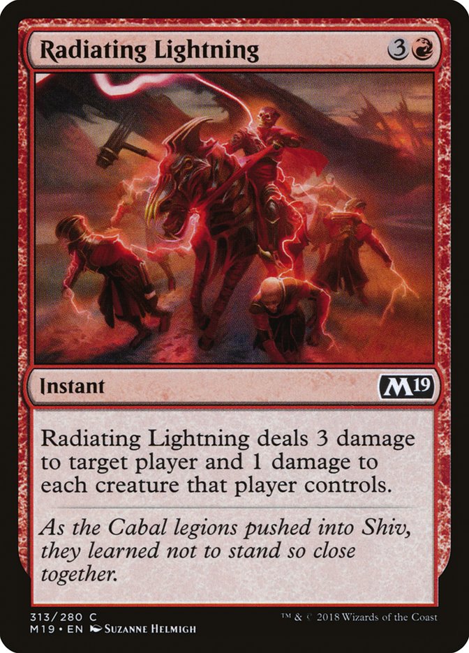 Radiating Lightning (313) [Core Set 2019] | Odin's Place