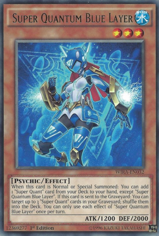 Super Quantum Blue Layer [WIRA-EN032] Rare | Odin's Place