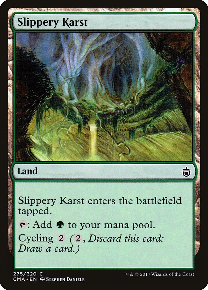 Slippery Karst (275) [Commander Anthology] | Odin's Place