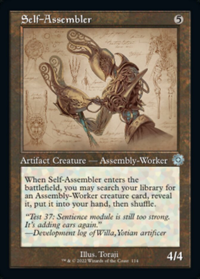 Self-Assembler (Retro Schematic) [The Brothers' War Retro Artifacts] | Odin's Place