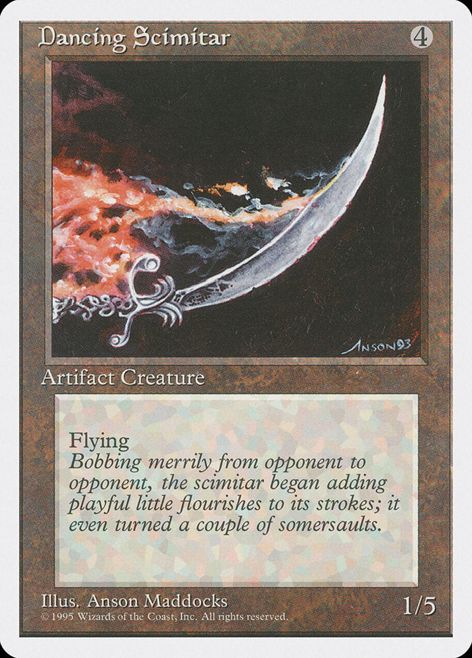 Dancing Scimitar (313) [Fourth Edition] | Odin's Place