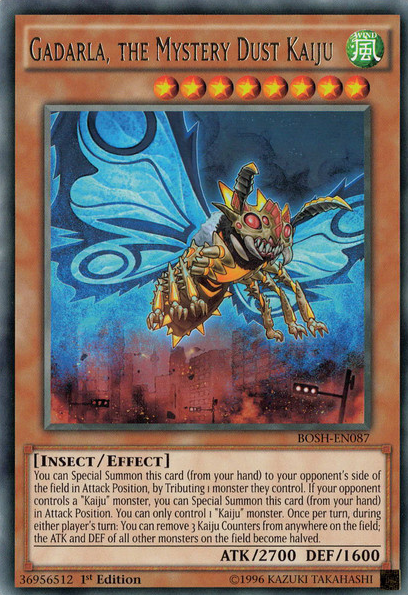 Gadarla, the Mystery Dust Kaiju [BOSH-EN087] Rare | Odin's Place
