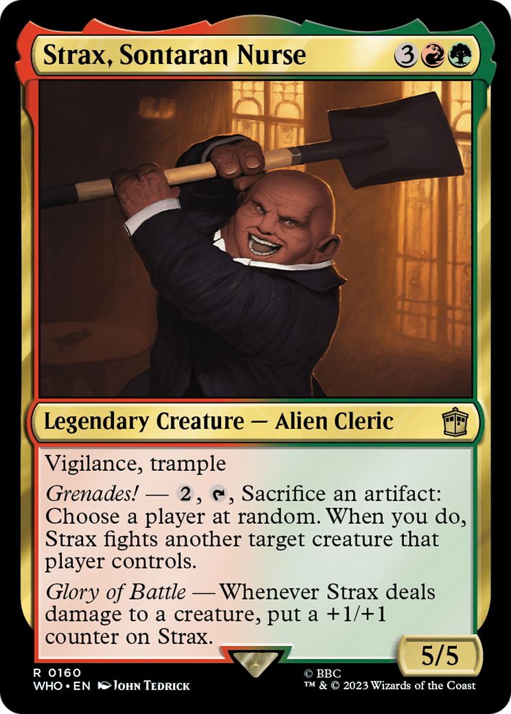 Strax, Sontaran Nurse [Doctor Who] | Odin's Place