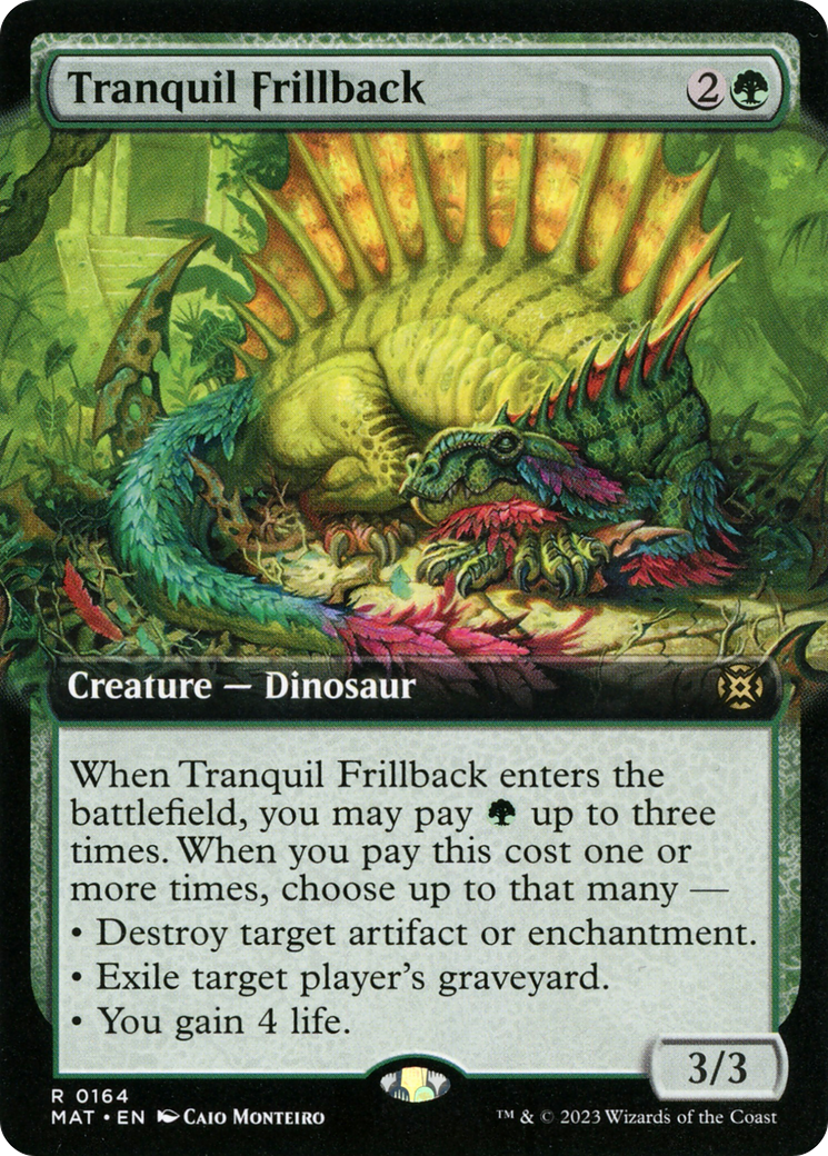 Tranquil Frillback (Extended Art) [March of the Machine: The Aftermath] | Odin's Place