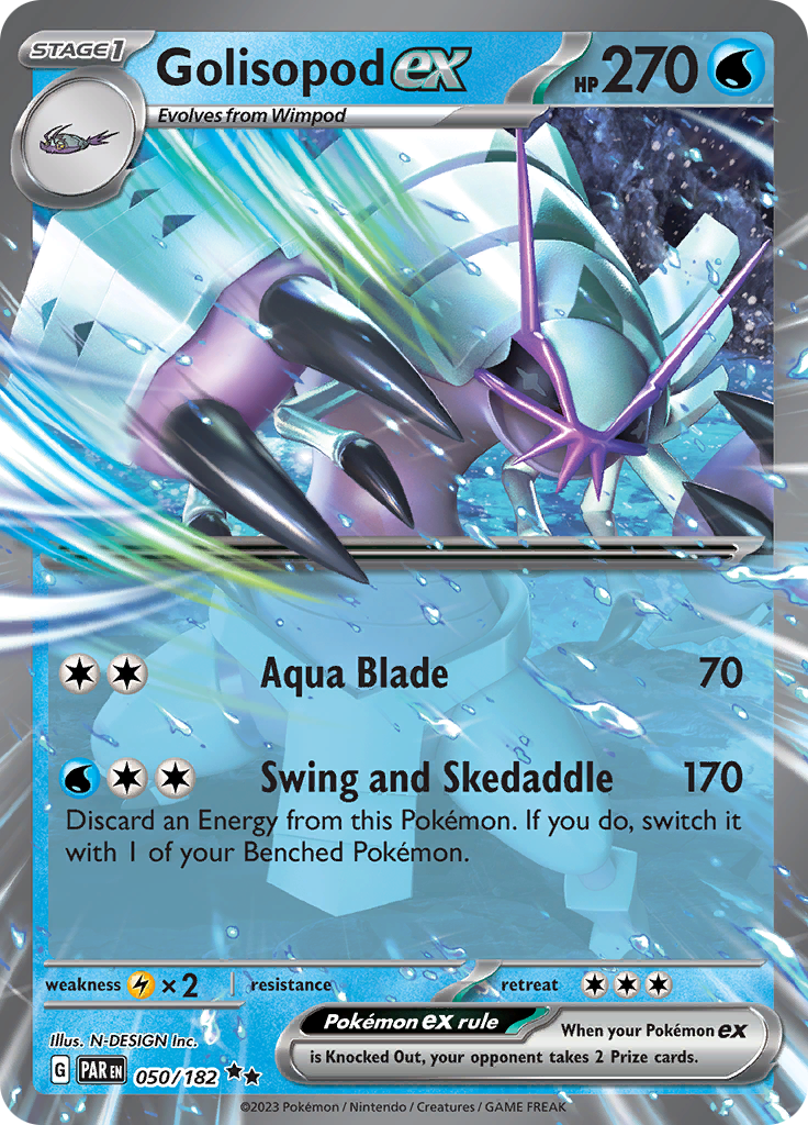 Golisopod ex (050/182) [Scarlet & Violet: Paradox Rift] | Odin's Place