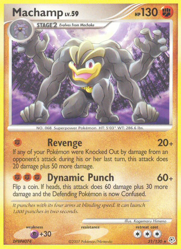 Machamp (31/130) [Diamond & Pearl: Base Set] | Odin's Place