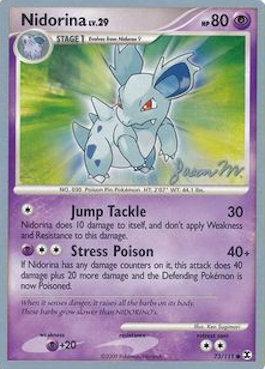 Nidorina LV.29 (73/111) (Queengar - Jason Martinez) [World Championships 2009] | Odin's Place