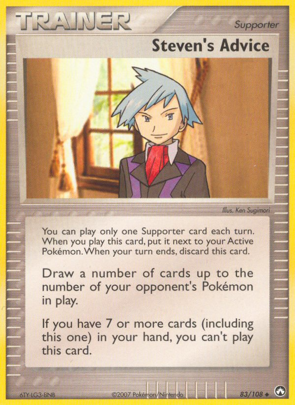 Steven's Advice (83/108) [EX: Power Keepers] | Odin's Place